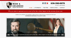 Desktop Screenshot of criminaldefensemo.com